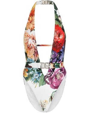 【Dolce & Gabbana】ワンピーススイムスーツ バルコネット 水着 DOLCE&GABBANA - バルコネットワンピース水着 をオンライン購入