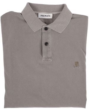 Premiata T-Shirt Military Cotton Short Sleeves - Grey