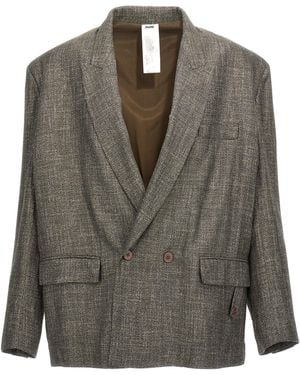 Magliano 'Melton Doppiopetto' Blazer - Grün