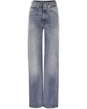 Dondup Pantalone Beatrix Blu - Blue