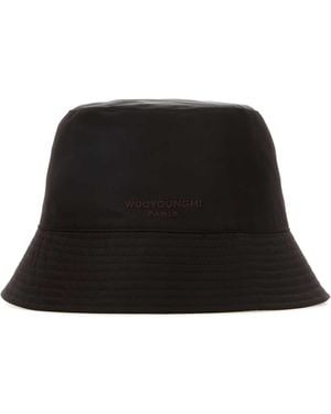 WOOYOUNGMI Nylon Bucket Hat - Black