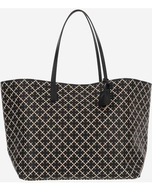 By Malene Birger Von Malene Birger Abi Blumendruck Tasche - Schwarz