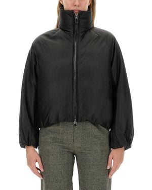 Alysi Leather Jacket - Black