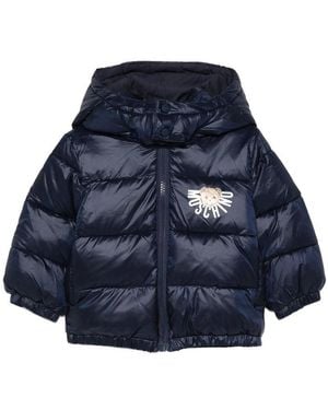 Moschino Jacket With Logo - Blue