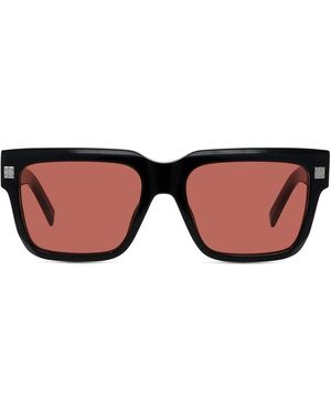 Givenchy GV Day schwarze quadratische Sonnenbrille - Pink