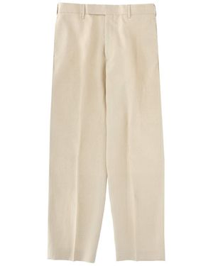 Paul Smith Linen Trousers - Natural