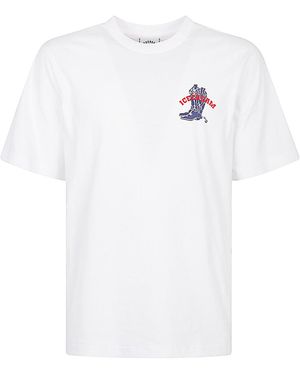 ICECREAM Eiscream Cowboy Boot T -Shirt - Weiß