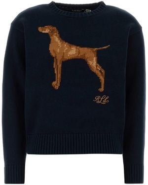 Ralph Lauren Cotton Jumper - Blue