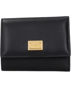 Dolce & Gabbana Leather Wallet - Black