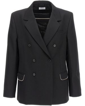 Off-White c/o Virgil Abloh Ow Emb' Blazer - Black