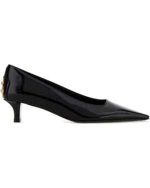 Tod's Leather Court Shoes - Black