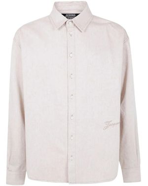 Jacquemus Embroidered Shirt - White
