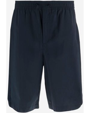 DARKPARK Shorts aus Baumwollmischung - Blau