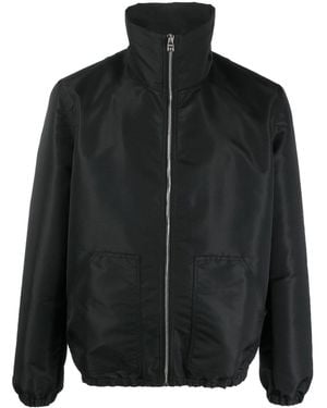 McQueen Jacke Mit Graffiti-Print - Schwarz