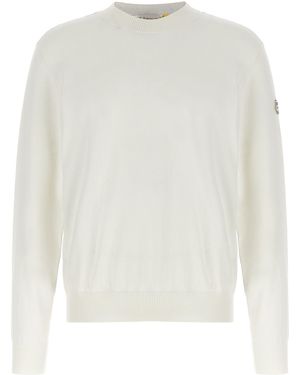 Moncler Genius Back Print Cotton Sweater - Weiß