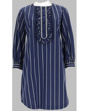 Fay Chic Mini Suit Dress - Blue