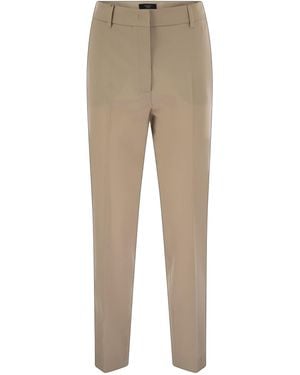 Weekend by Maxmara Weekend Max Mara Canon Wool Cigarette Trousers - Natural
