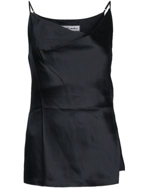 Acne Studios Style Viscose Shell Top For - Black