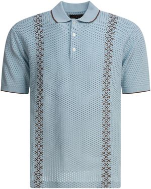 Beams Plus Strahlen plus Poloshirts - Blau
