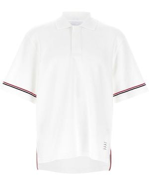 Thom Browne 'Rugby' Polo Shirt - Weiß