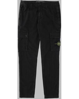 Stone Island Utility Trousers - Black