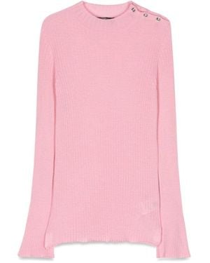 Versace Knit Sweater Rib Series - Pink