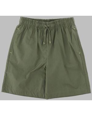 MSGM Poplin Bermuda Boy - Green