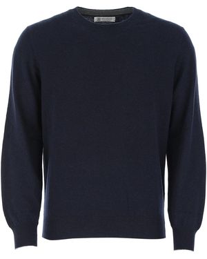 Brunello Cucinelli Maglione - Blau