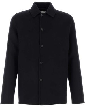 Jil Sander Regular Solid Shirt - Blue