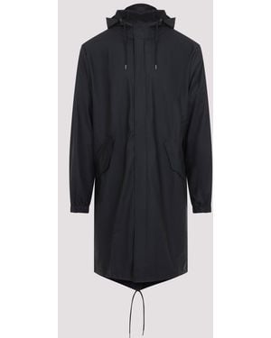 Rains Parka à queue de poisson - Bleu