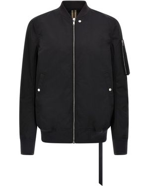 Rick Owens 'flight' Bomberjack - Zwart