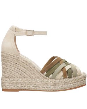 Espadrilles Sandalen - Natur