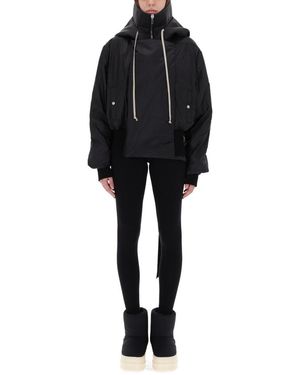 Rick Owens Winter Jackets - Black