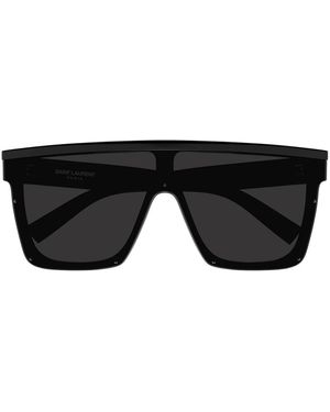 Saint Laurent Zonnebril Sl 607 001 Zwart/zwart Vrouw