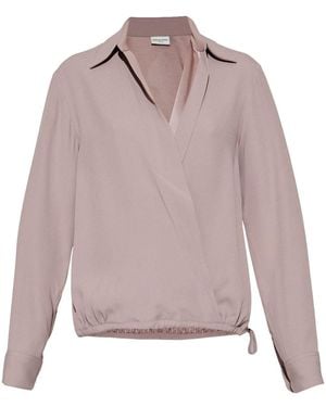 Dries Van Noten Camicia A Portafoglio - Pink