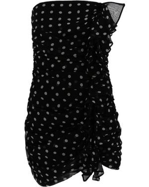 Nina Ricci Abito Bustier Mini - Black