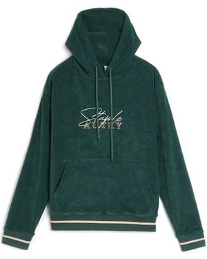 Autry Unisex Chenille Kapuzenpullover - Grün