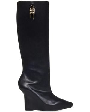 Givenchy Botas De Cuero G - Negro
