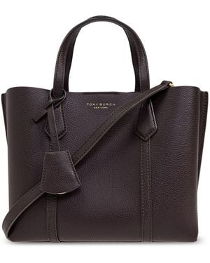 Tory Burch Kaffee Kleine Perry Tragetasche - Schwarz