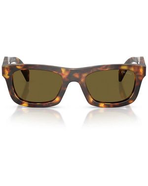 Prada Zonnebril Prc06 S 14 L09 Z Honing Schildpad/donkerbruin Dames