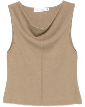 AYA MUSE Off Shoulder Seam Top - Natural