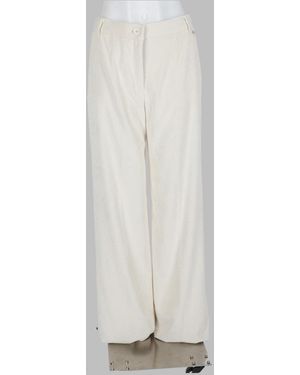 Herno Tailored High-Rise Trousers For - White