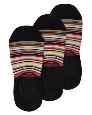 Paul Smith Damen Socke 3 Pk Sig Ns - Schwarz
