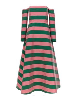 BERNADETTE 'Estelle' Kleid - Grün