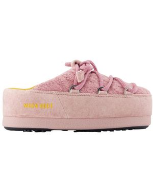 Moon Boot Mb X Gir Evx Sandalen Synthetik Rosa - Pink
