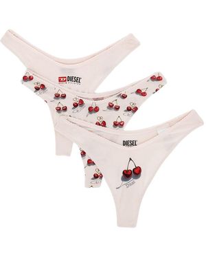 DIESEL 3-Pack Of "Ufpn-Punchy" Briefs - Pink