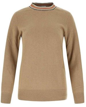 Burberry Pullover Cammello - Natur