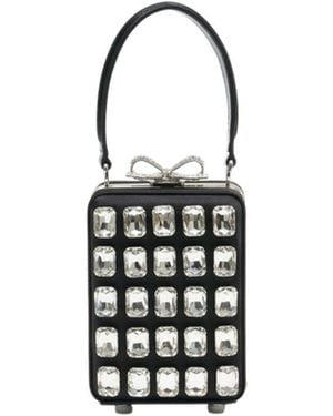 Self-Portrait Micro Crescent Bag - Schwarz