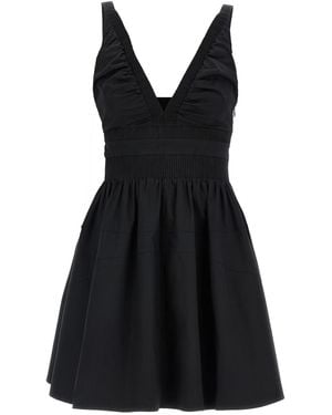 ワンピース GIOVANNI BEDIN Plisse detail mini dress Black Flared mini dress GIOVANNI BEDIN | Blondie Shop