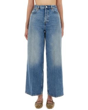 Gucci "Wide-Leg" Jeans - Blue